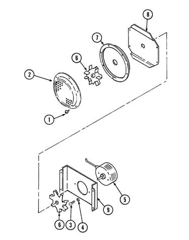 Blower motor (convection)
