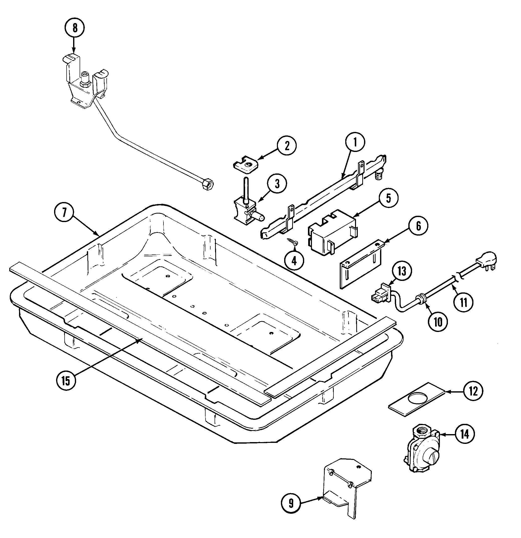 Gas controls/body