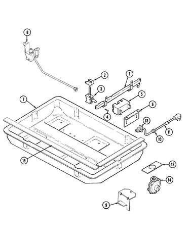 Gas controls/body