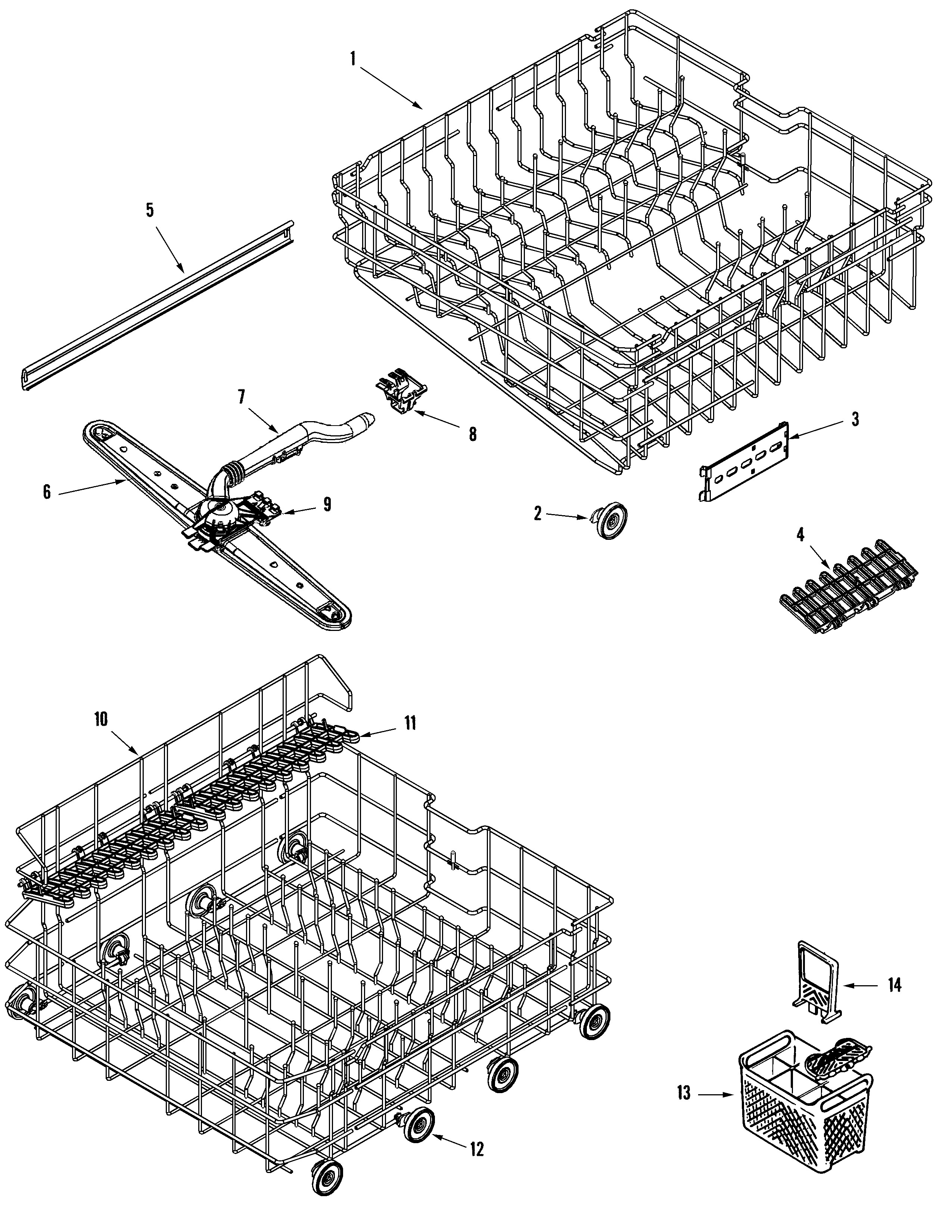 RAIL & RACK ASSEMBLY