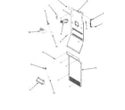 Maytag GSB2654HEQ freezer compartment diagram