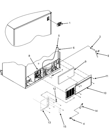 Cabinet back