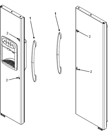 Handles (msd2351heb/q/w)