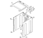 Maytag MDE9206AZW cabinet diagram