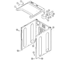 Maytag MDG8426AAW cabinet diagram