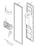 Freezer inner door