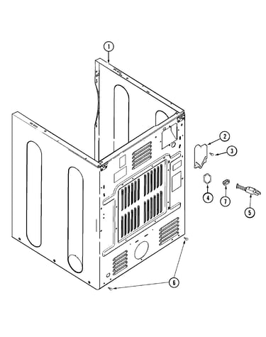 Cabinet-rear