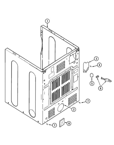 Cabinet-rear