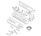 Maytag MDE8600AZW control panel diagram