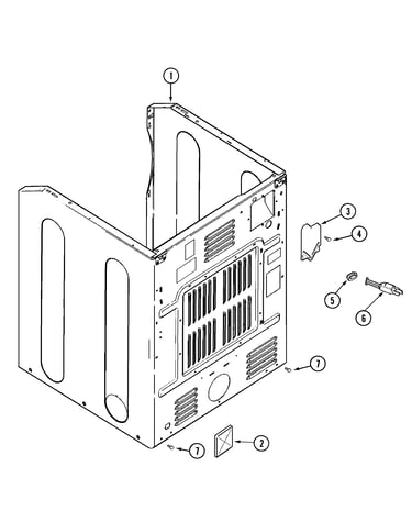 Cabinet-rear