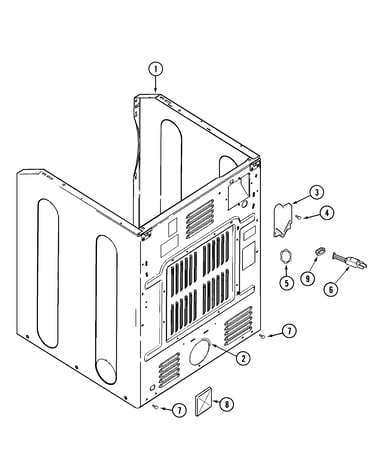 Cabinet-rear