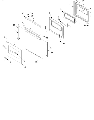 Oven door