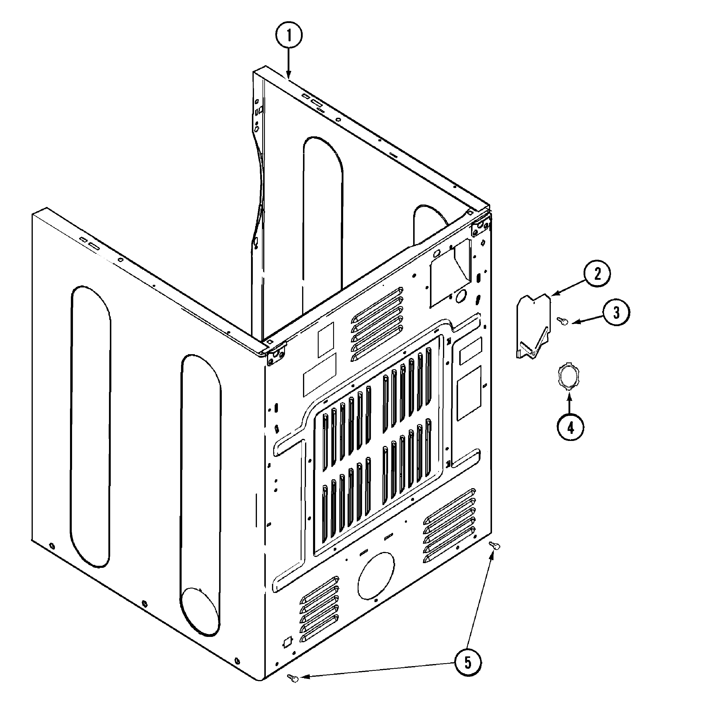 Cabinet-rear