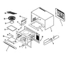 Amana AMC5108AAW body/cavity/elements diagram