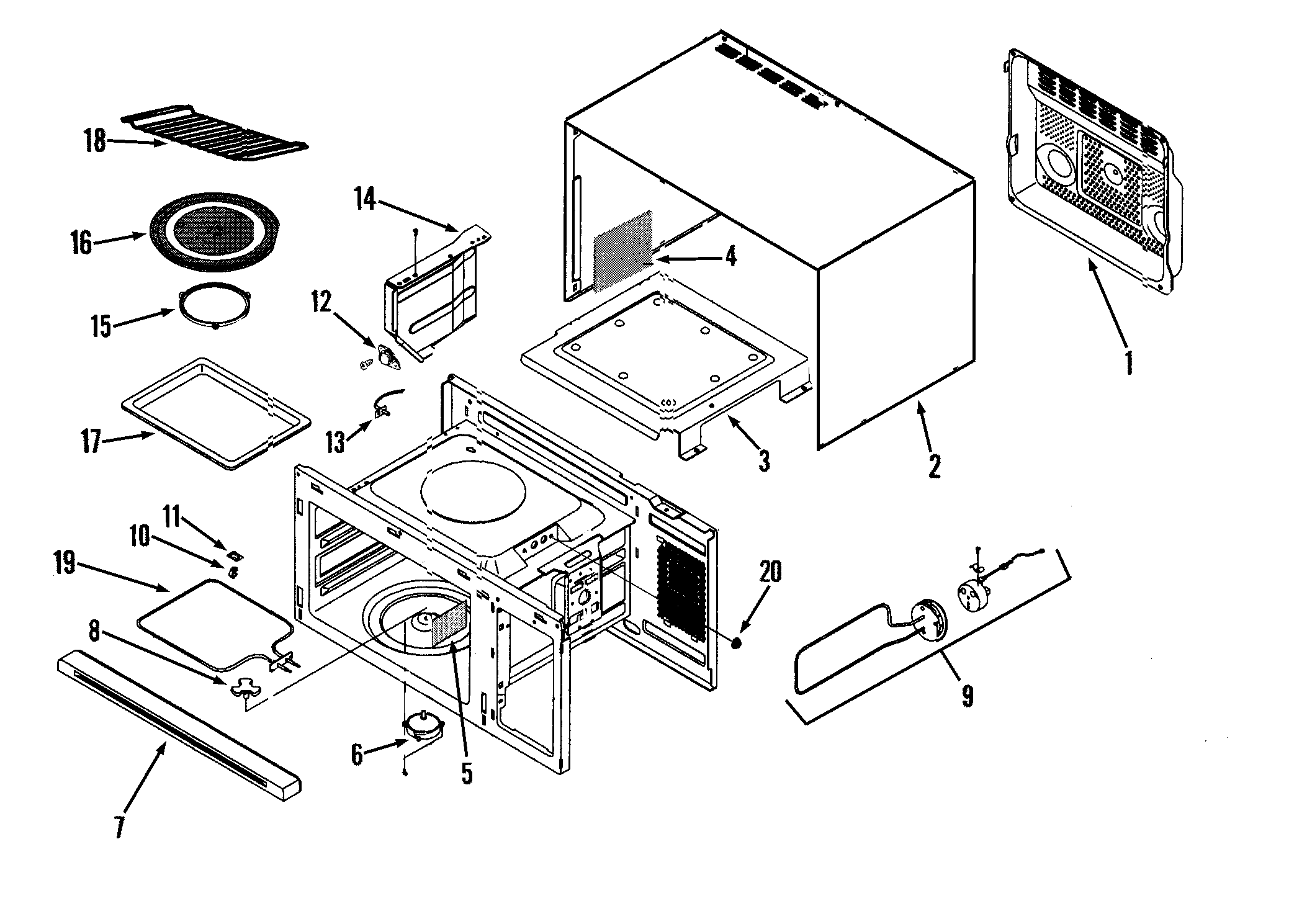 Body/cavity/elements