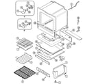 Maytag MGR5770ADA oven/base diagram