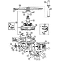 Jenn-Air DW860UQP pump & motor diagram