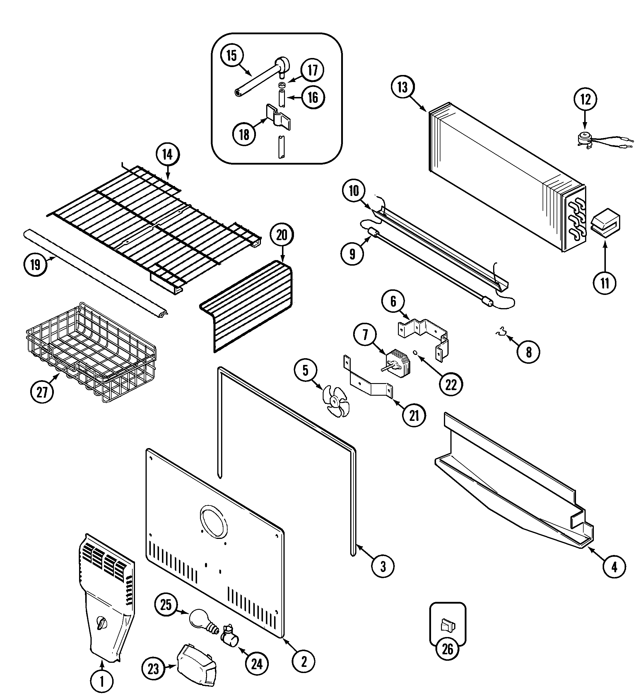 Freezer compartment