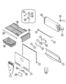 Freezer compartment (bisque)