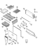 Freezer compartment (bisque)