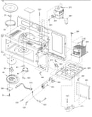 Magnetron, transformer and turntable