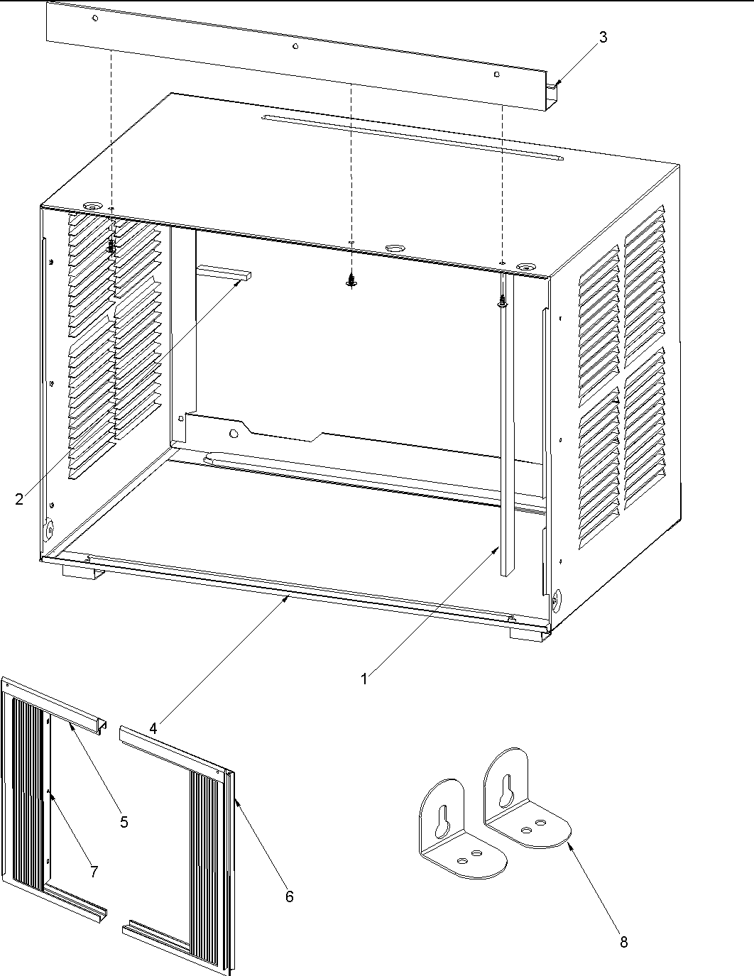 OUTER CASE ASSEMBLY