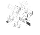 Haier AAC182STA-PAAC182STA0 chassis assembly diagram