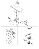 Fz shelving, filter & evap fan motor