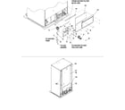 Kenmore 59650014100 cabinet back diagram