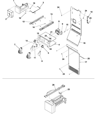 Fz lighting & auger assy