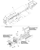 Ice bucket/auger assy