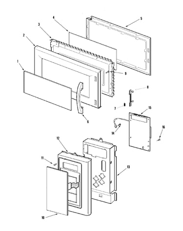Door & control panel