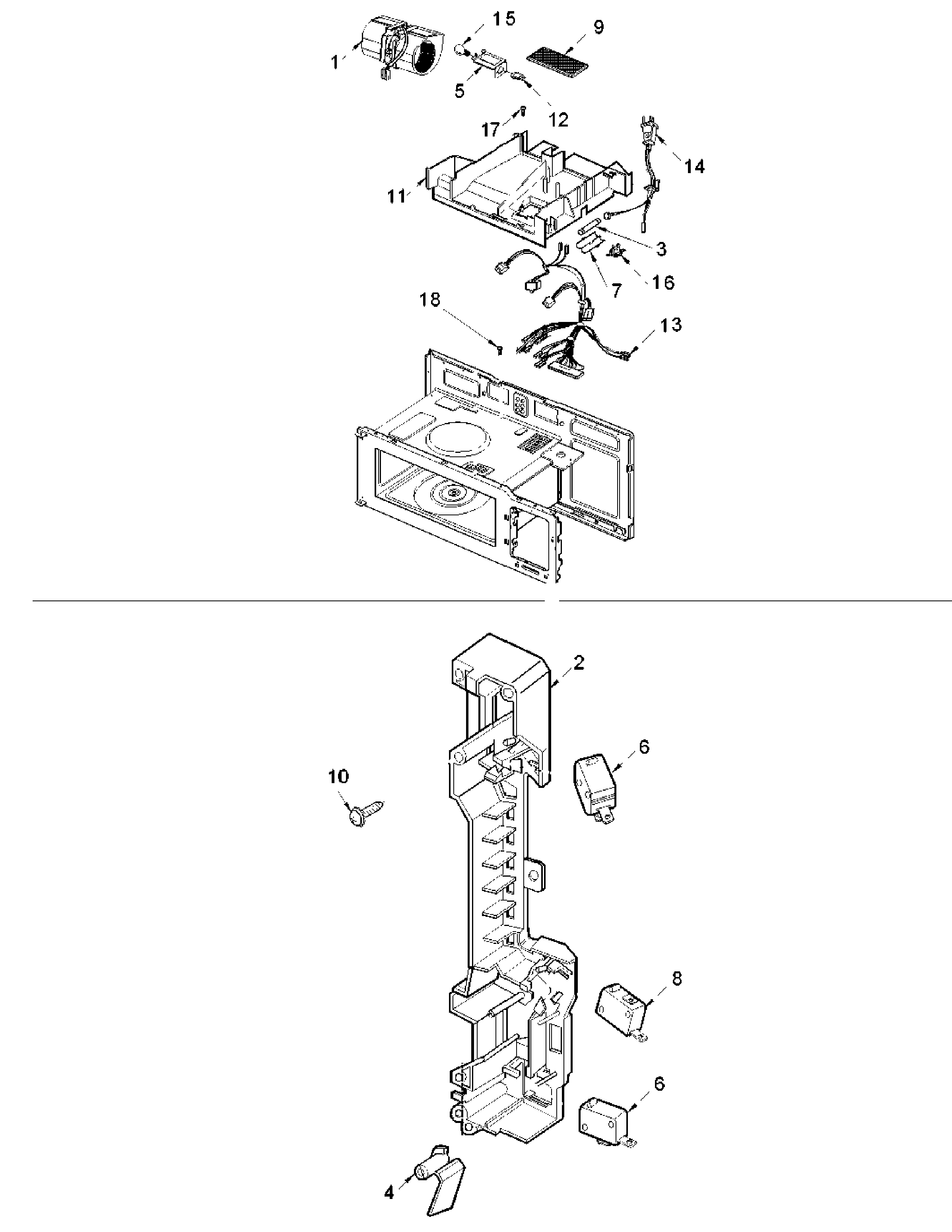 Interior & latch board