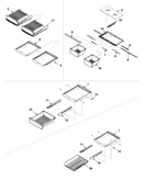Refrigerator shelving