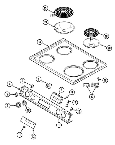 Top assembly
