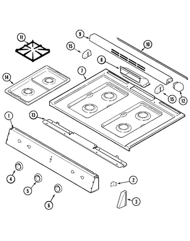 Top assembly (adh, adl)