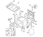 Maytag MGS5870ADC body diagram