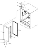 Left refrigerator door
