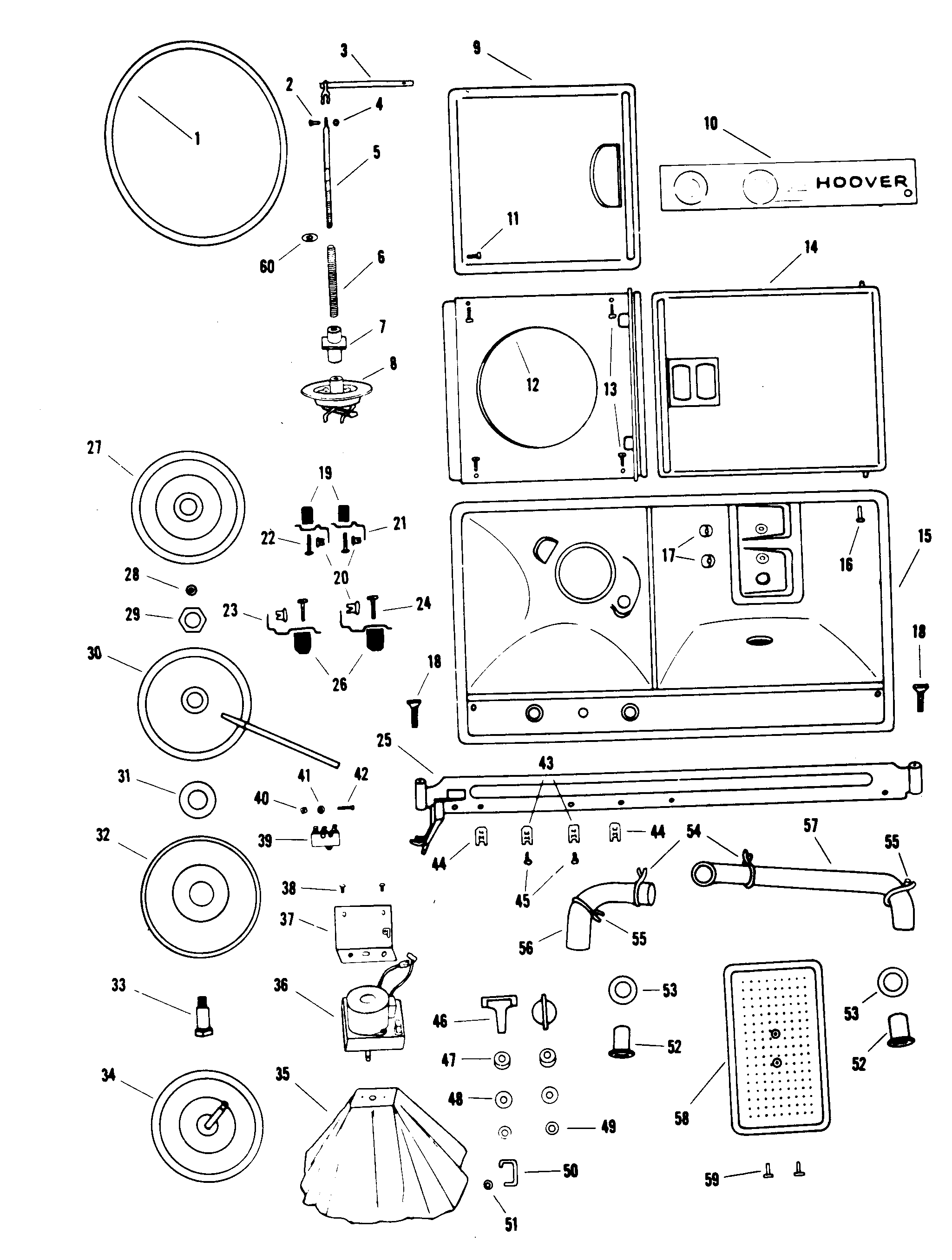 Pump, hoses,microswitch