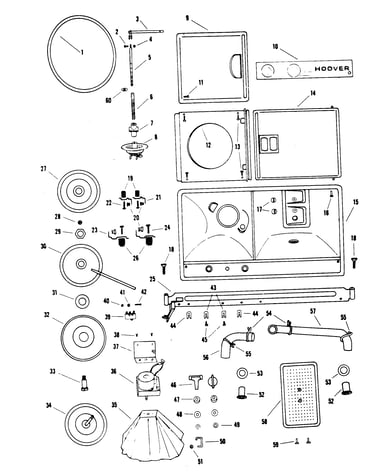 Pump, hoses,microswitch