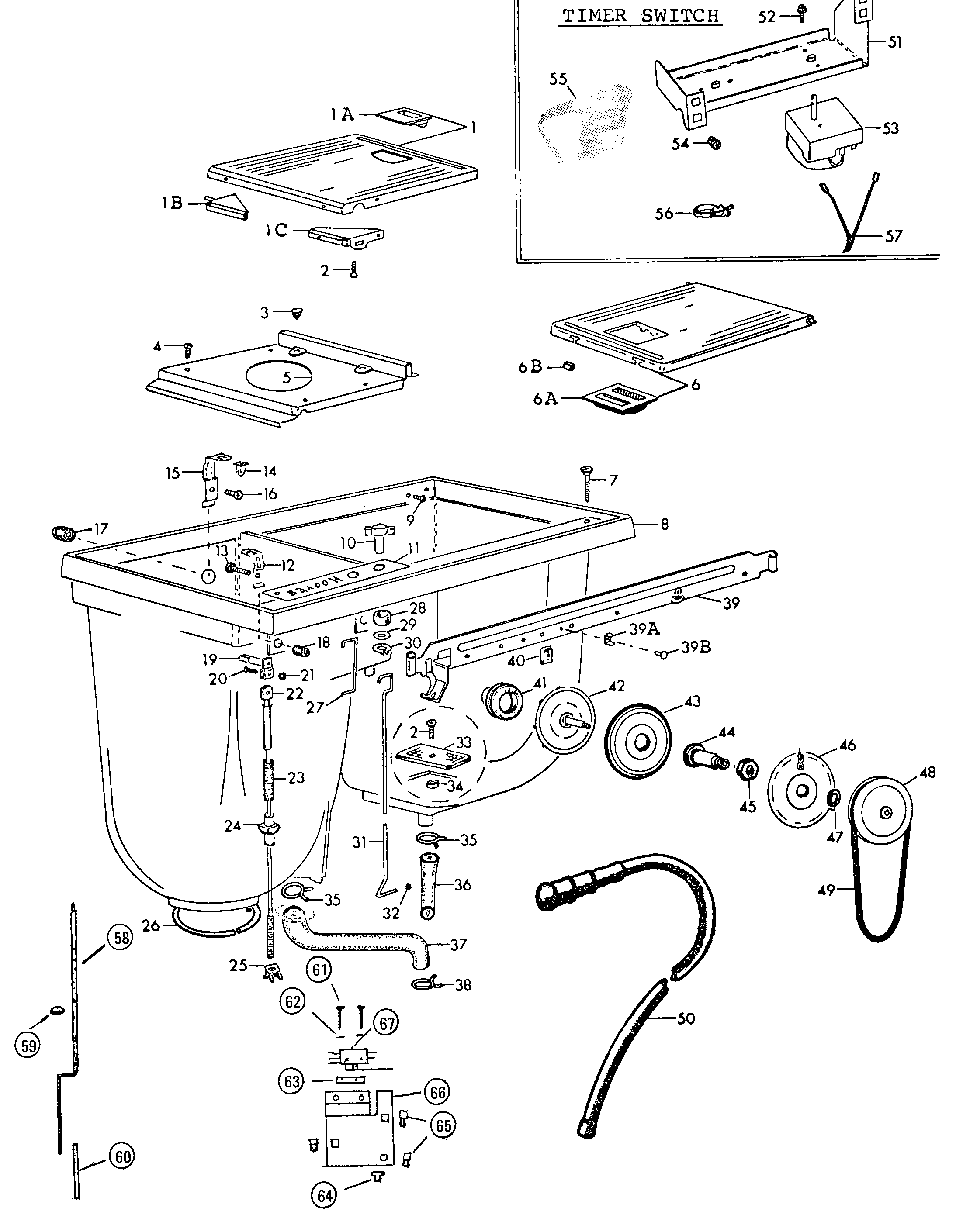 Timer, tub