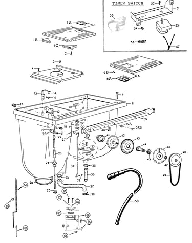 Timer, tub