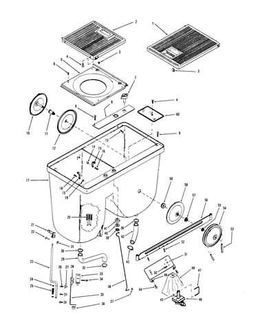 Pump, hoses, microswitch, bearings
