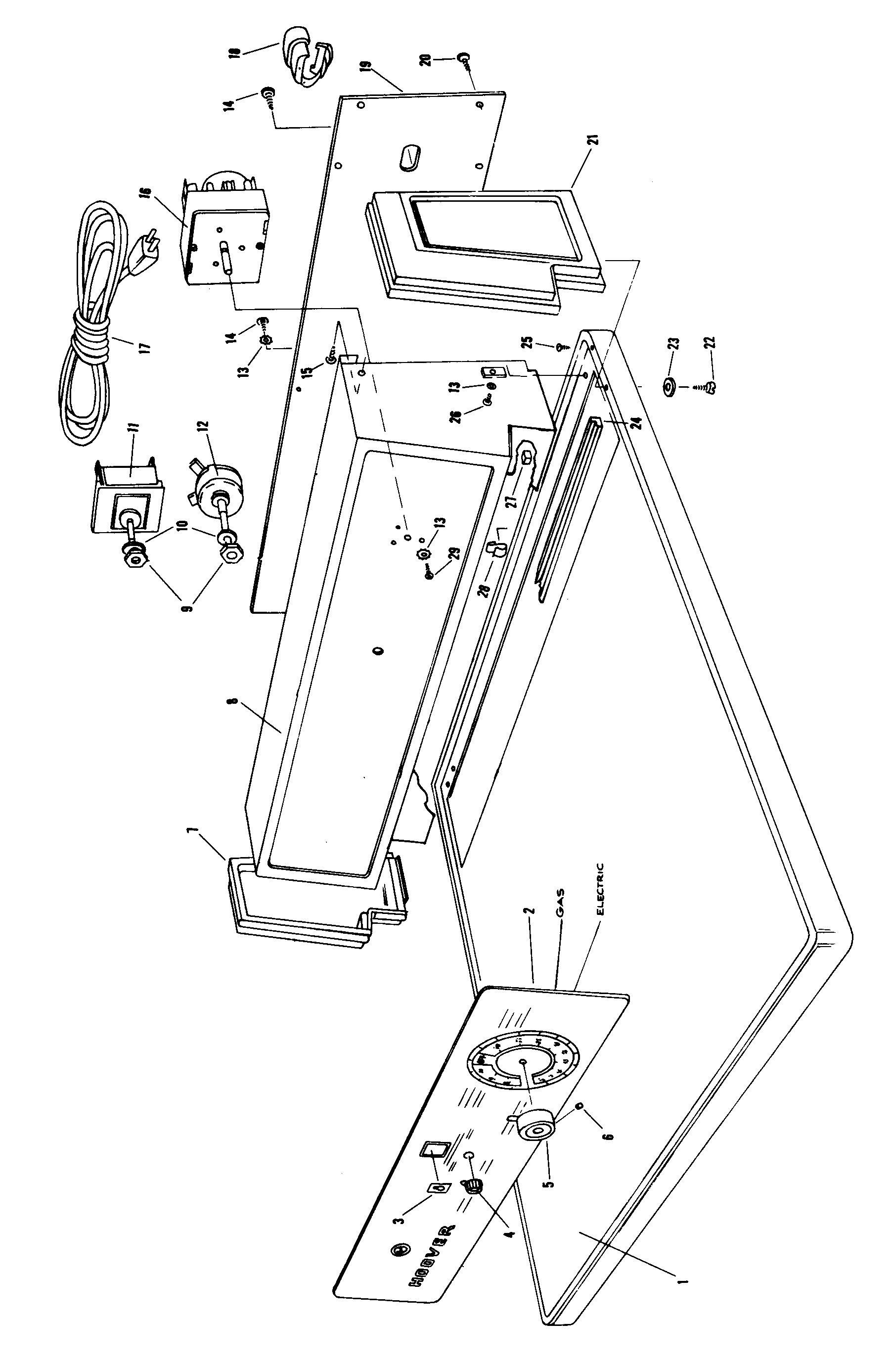 Microswitch, bearings
