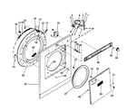 Hoover 0914-61 shell, microswitch, bearings, pulsator diagram