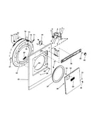 Shell, microswitch, bearings, pulsator