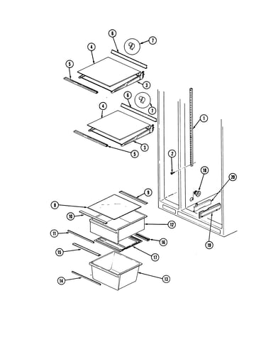 Shelves & accessories