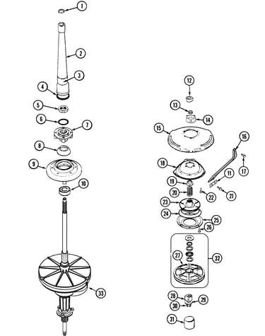 Transmission, dual drive