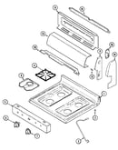 Control panel/top assembly