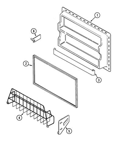 Freezer inner door